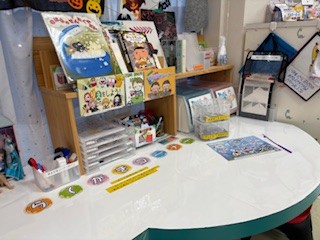 キッズコーナー 新しいグッズが増えました。